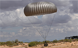 Black G 12 Cargo parachute